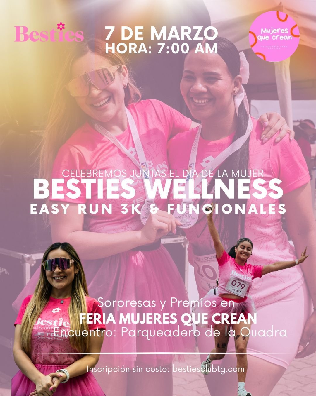 Póster Besties Wellness 3K